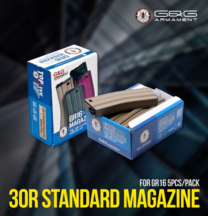 G&G 30 Round Low Cap Magazines Popular Airsoft To The