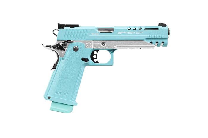 G&G GPM1911 CP Macaron Blue GBB Pistol 02