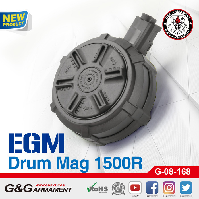 G&G MP5 AEG Drum Magazine