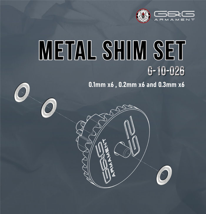 New G&G Armament Shim Set Popular Airsoft To The Airsoft World