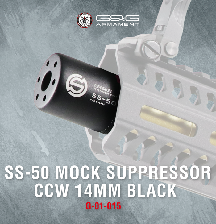 G&G Armament SS-50 Stealth Mock Suppressor 02