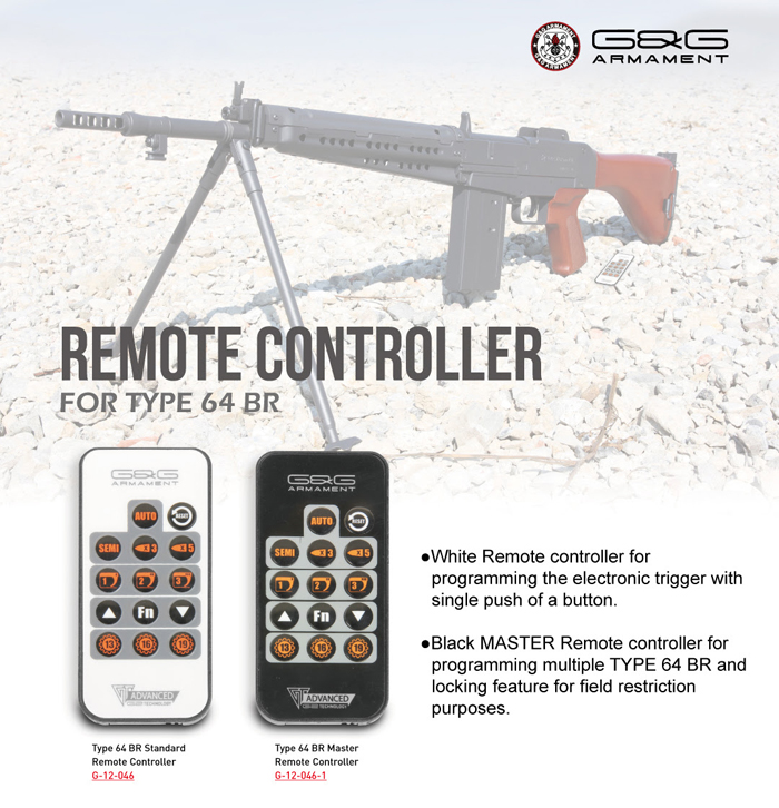 G&G Type 64 BR AEG Remote Control 02