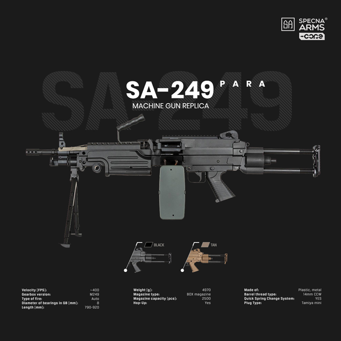 Gunfire Heatwave Sale & New Specna Arms M249s Popular Airsoft