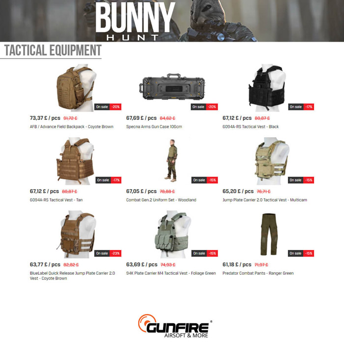 Gunfire Bunny Hunt Sale 2021 03