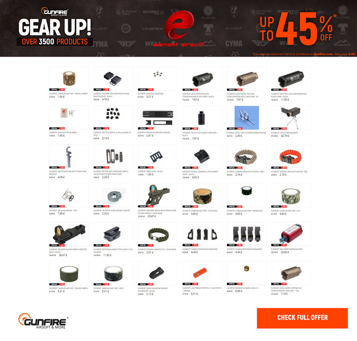 Gunfire Gear Up Sale 2020 05