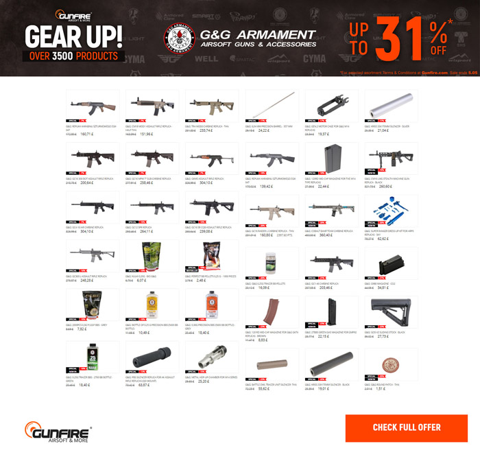 Gunfire Gear Up Sale 2020 08