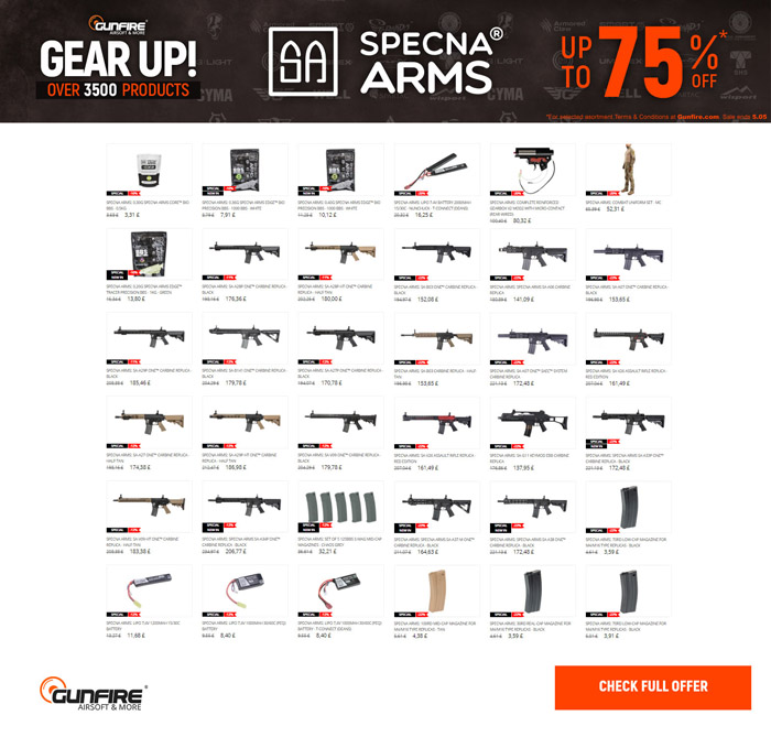 Gunfire Gear Up Sale 2020 11