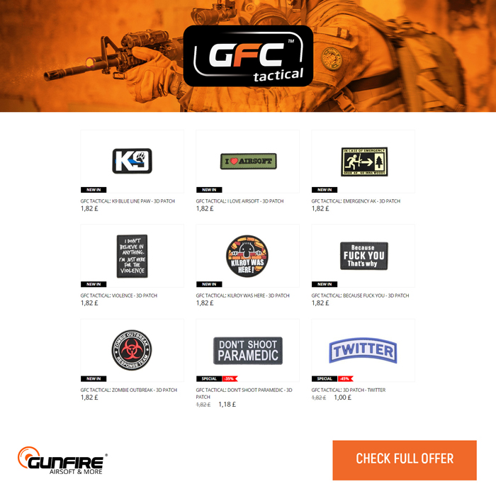 Gunfire GFC Tactical 18 April 2020