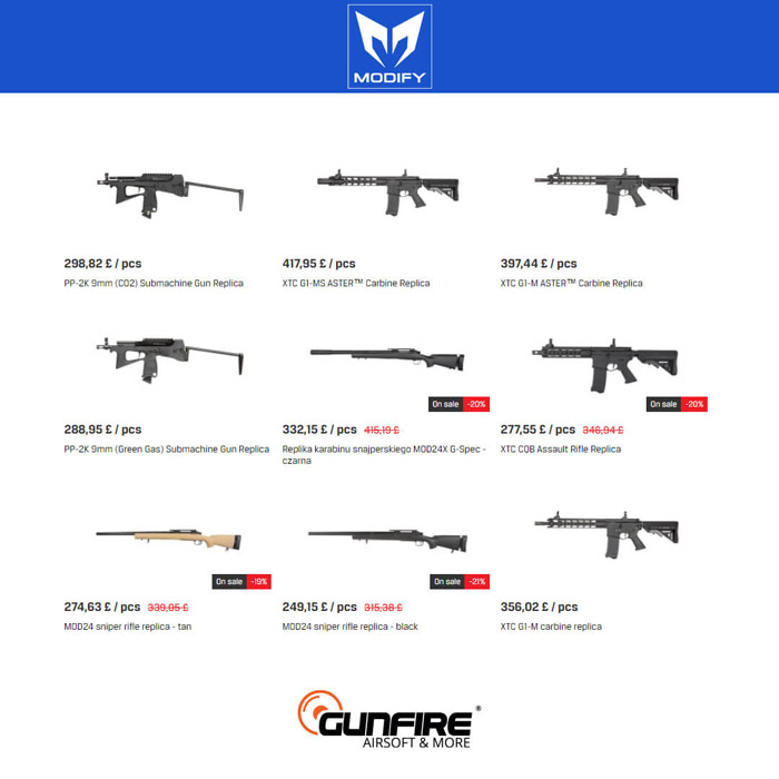 Gunfire Modify 10 April 2021