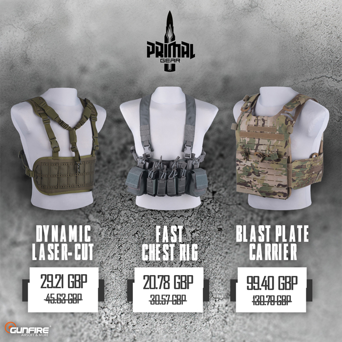 Gunfire Primal Gear 15 June 2019