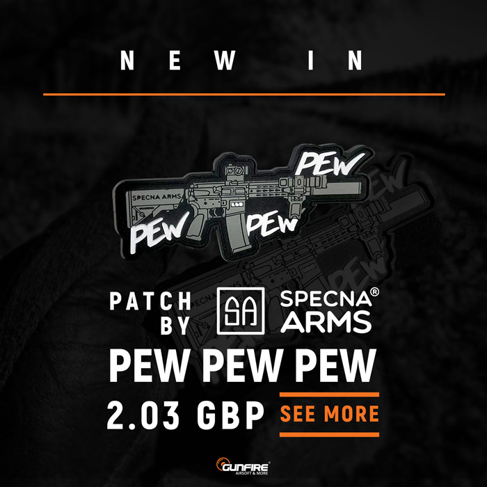 Gunfire SA Pew Patch