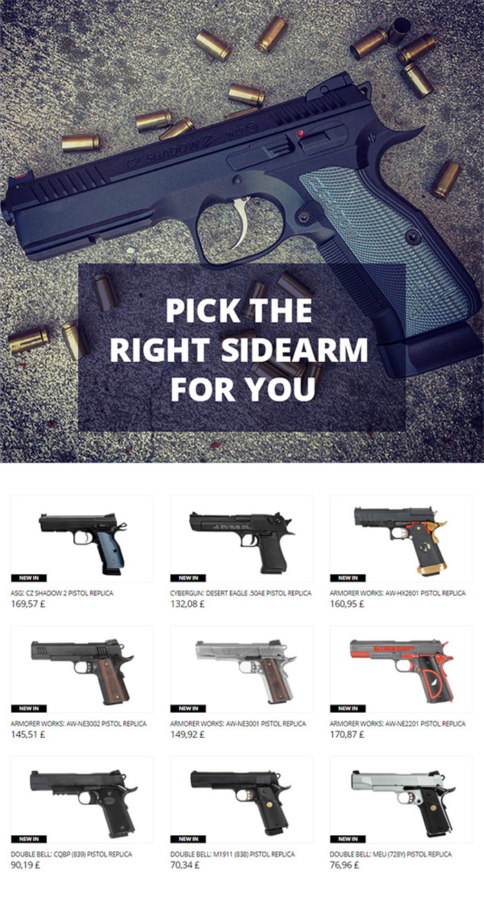 Gunfire Sidearms