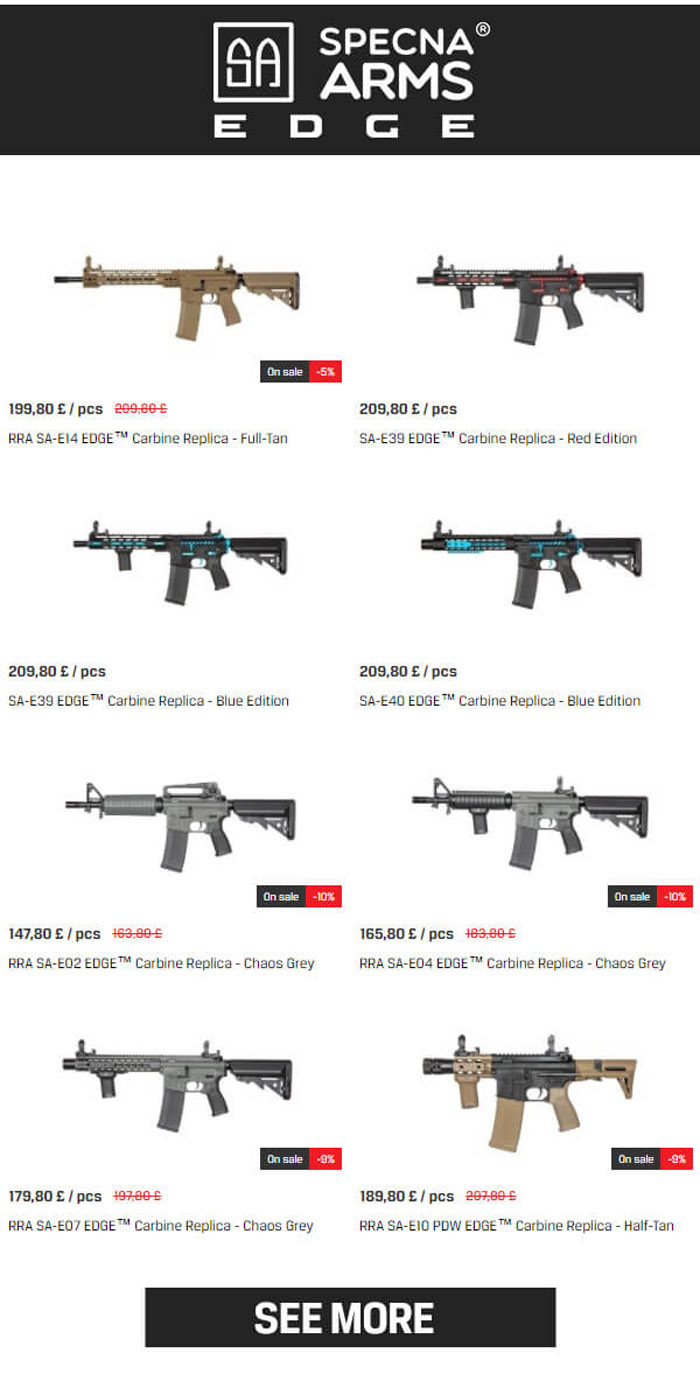Gunfire Specna Arms 1 May 2021