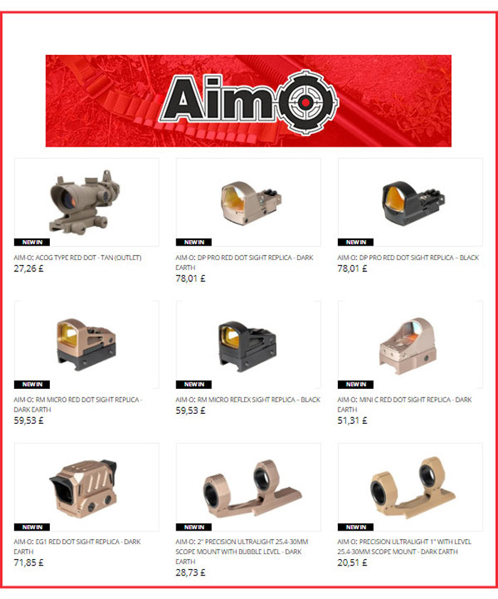 Gunfire Xmas Sale 2019 Aim-O