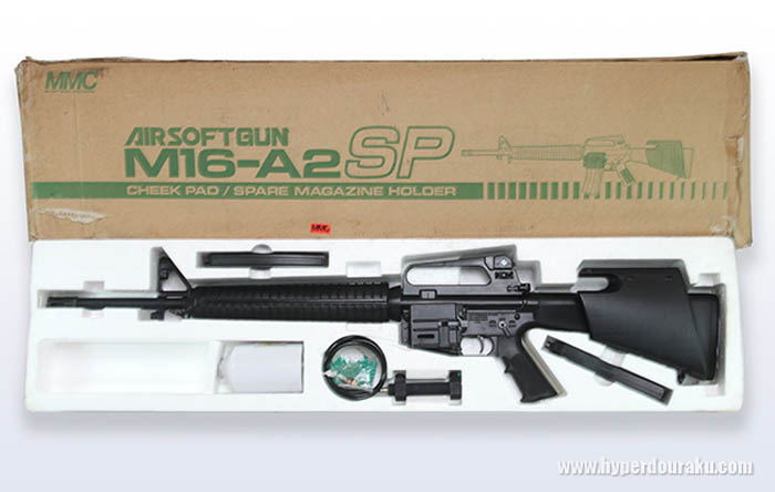 Vintage Airsoft Review: MMC M16-A2 SP Gas Rifle 04