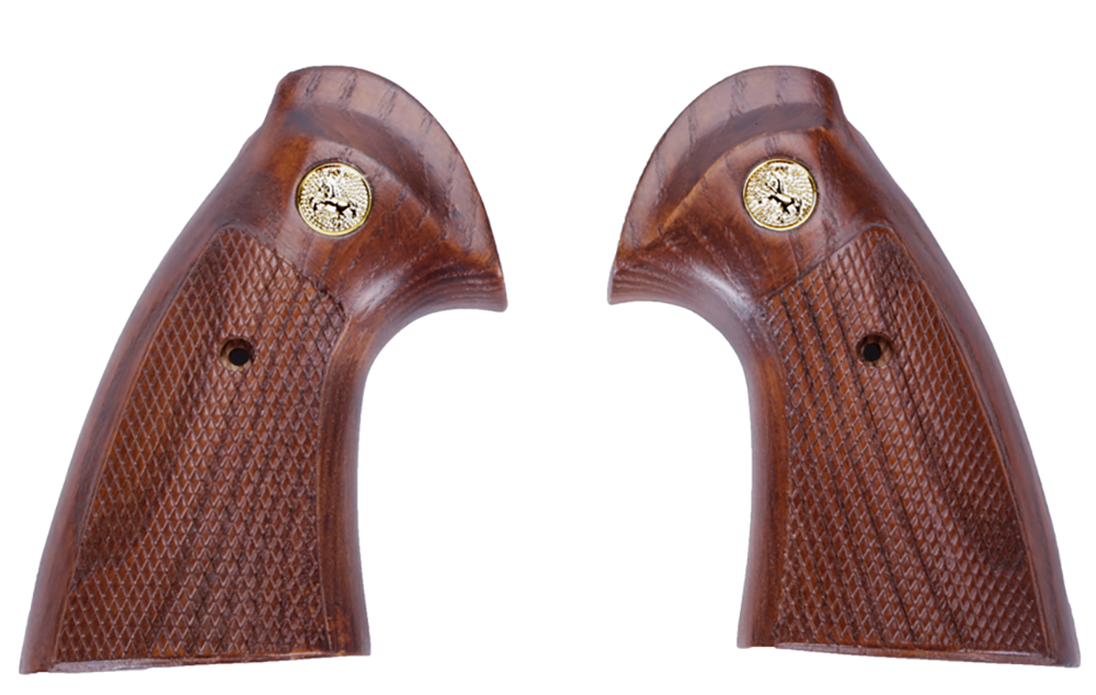 King Arms Real Wood Grip Panel For Python 357/Evil Gas Series 02