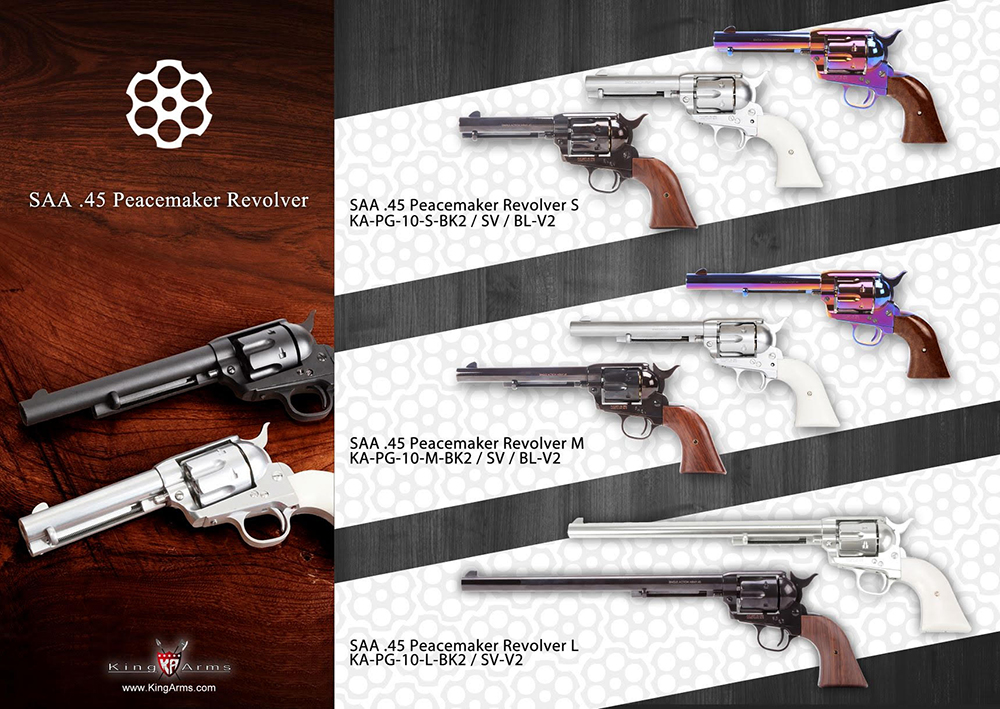 King Arms SAA .45 Peacemaker 11" Revolver 03