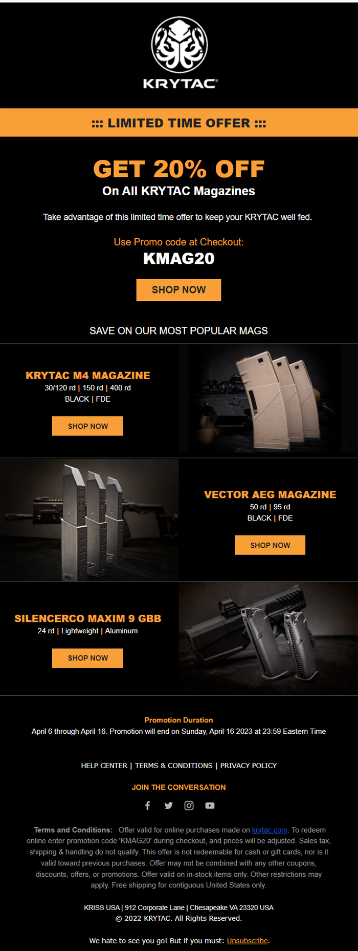 Krytac Mag Sale 2023 02