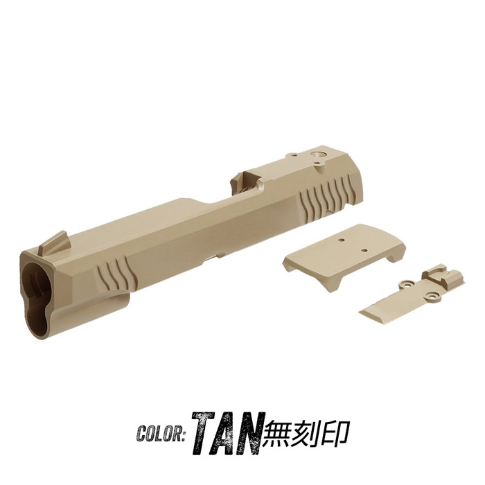 Laylax Nineball Custom “EINHERJAR” Slide for Carbon8 M45 CO2 Pistol 03