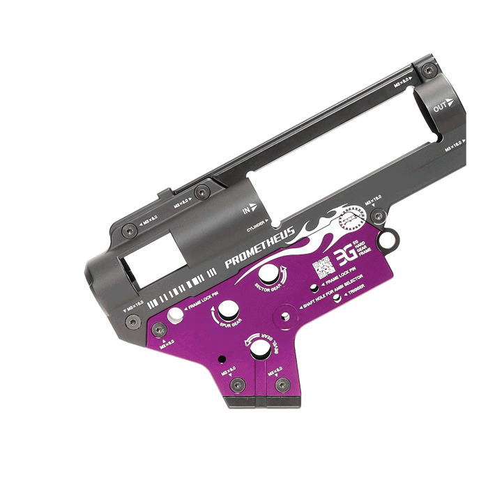 Laylax Prometheus EG Hard Gearbox Shell Ver.2 8mm Edition 02