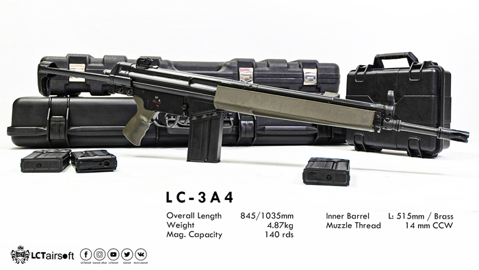 LCT Airsoft LC-3 Series Modular Parts 06