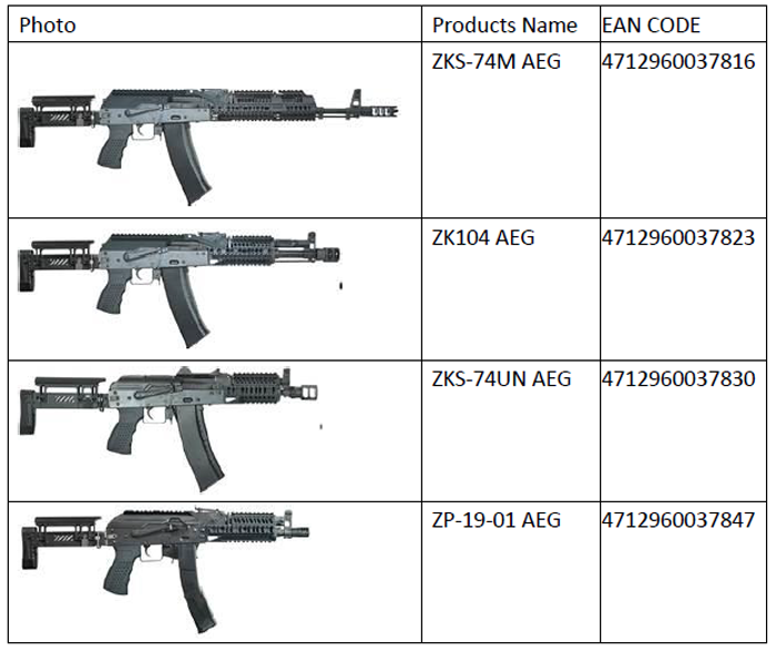 LCT Airsoft LCK Z Series 02