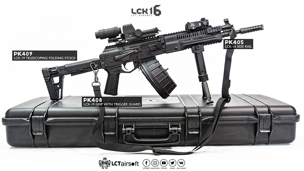 LCT Airsoft LCK-16 LMG AEG 02