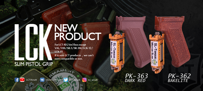LCK Slim Pistol Grips
