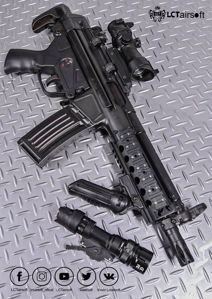 LCT Low Profile Scope Mount & Handguards For LC3/LK33/LK53 Popular