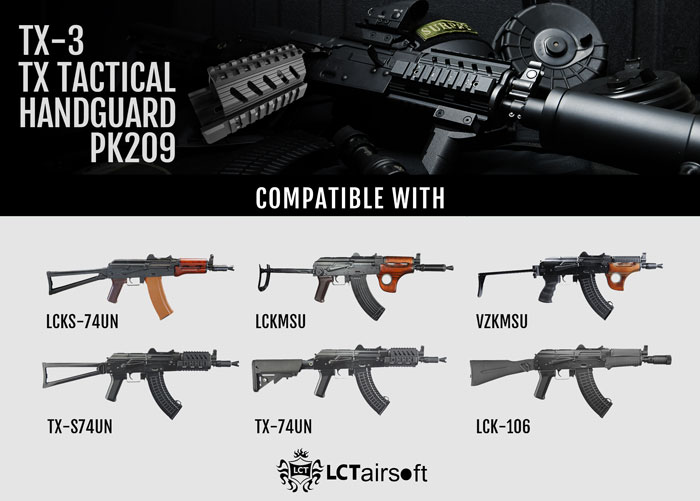 LCT Airsoft AK AEG Handguard 10