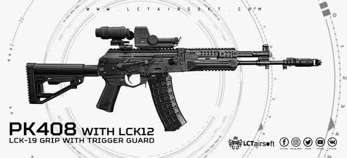 LCT Airsoft PK-408 LCK-19 Grip With Trigger Guard 05