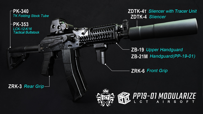 LCT Airsoft PP-19-01 Modularize 05