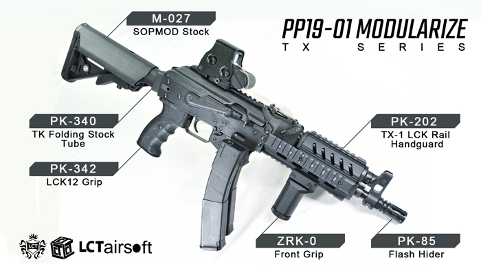 LCT Airsoft PP-19-01 Modularize 08