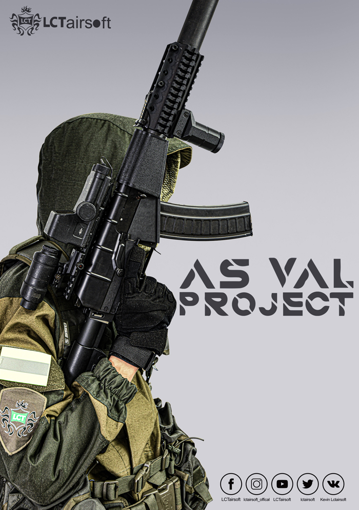 Dress Up Your LCT AS VAL & VSS Vintorez AEGs Popular Airsoft