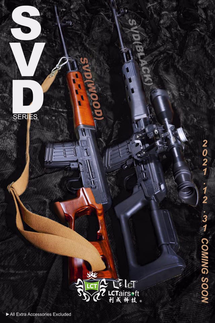 LCT Airsoft SVD AEG Now Shipping 16