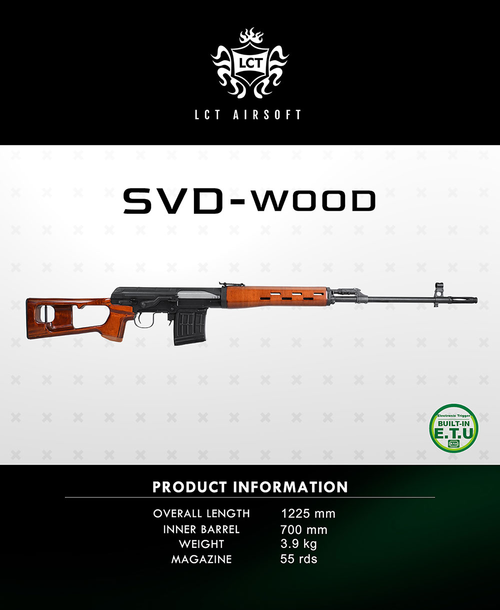 LCT Airsoft SVD Series Available Popular Airsoft To The