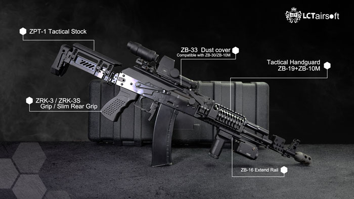 LCT Airsoft KeyMod & Z-Series Handguards 06