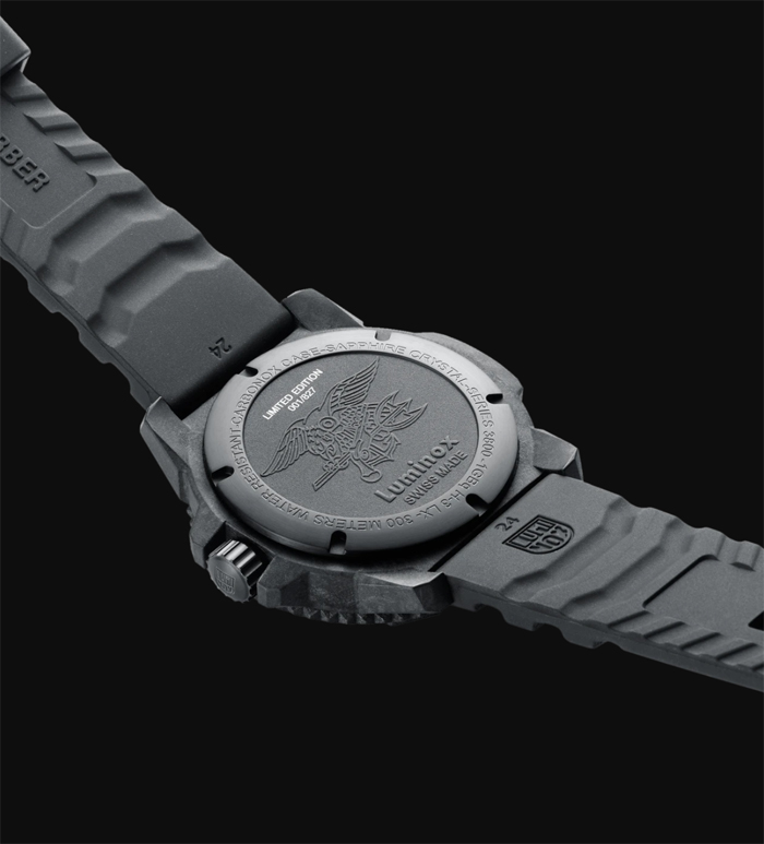 Luminox Releases Limited Edition Carbon Watch To Honor The Navy SEALs ...