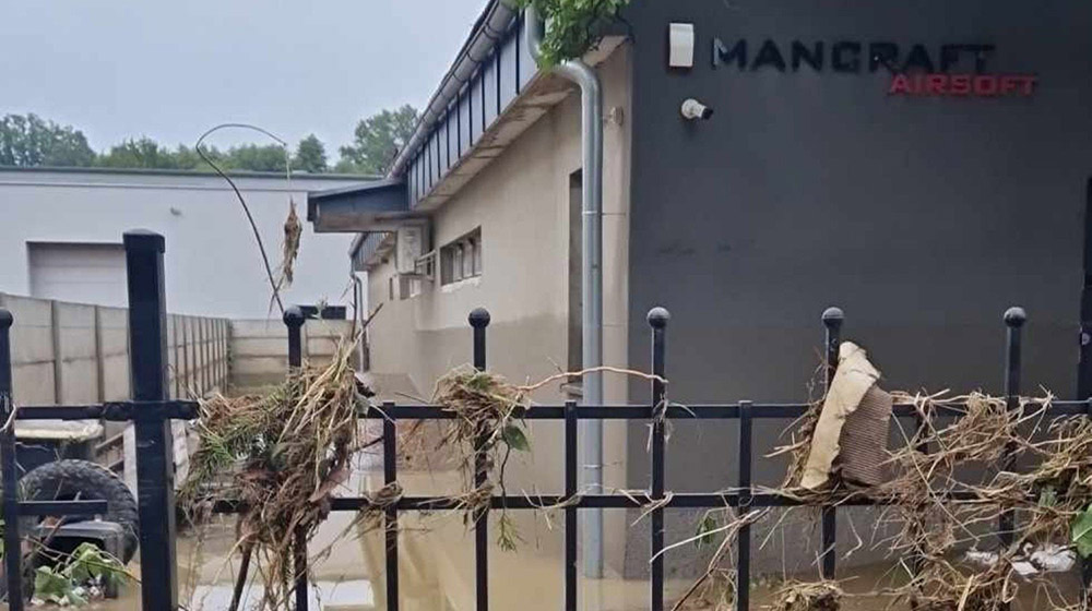 Mancraft Shop hit by flooding