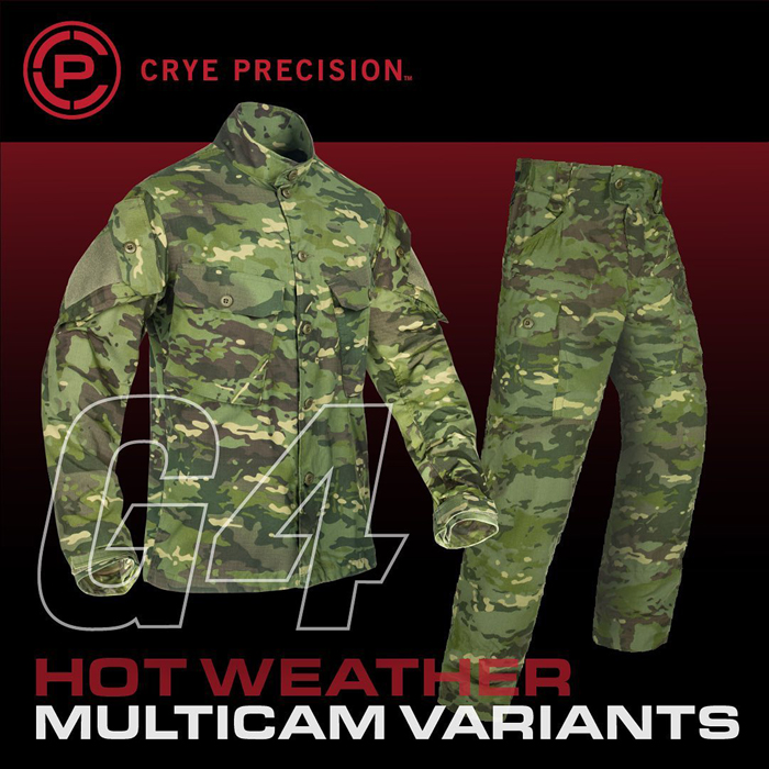 個人装備 CRYE PRECISION multicam TROPIC M-R Color: MultiCam-Tropic, Ranger-Green
