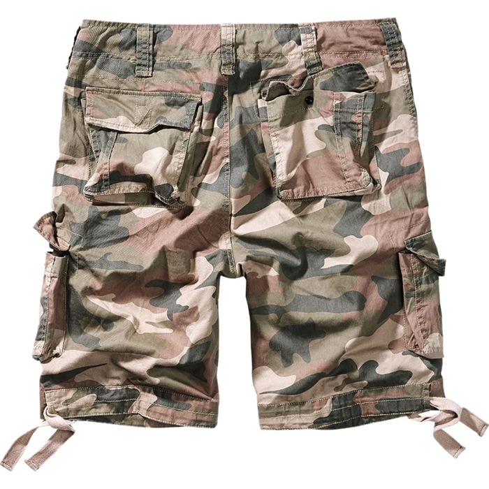 Brandit ACCESSOIRES URBAN LEGEND CARGO - Shorts - darkcamo/grijs Brandit ACCESSOIRES URBAN LEGEND CARGO - Shorts - darkcamo/grijs