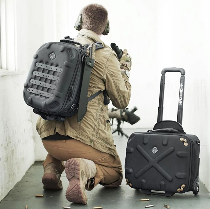 Military 1st: Hazard 4 Airstrike Tech Airline Rolling Carry-on 06