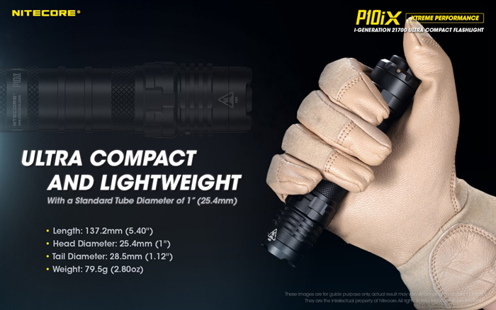Nitecore P10iX Xtreme Performance Compact Flashlight 03