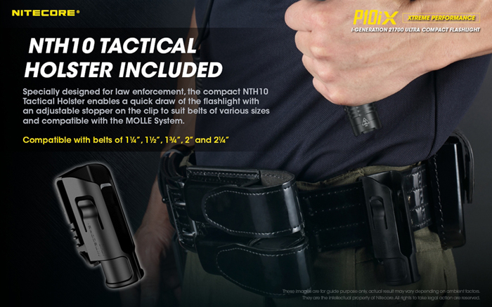 Nitecore P10iX Xtreme Performance Compact Flashlight 04