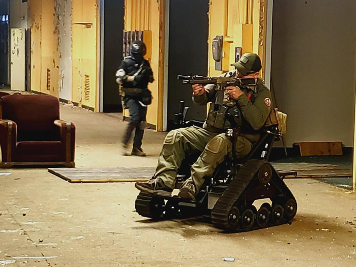 Veterans of Airsoft Tracked Chair