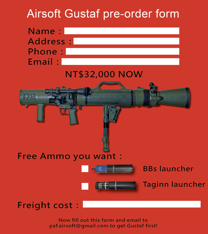 PAF Airsoft Carl Gustaf M3 02