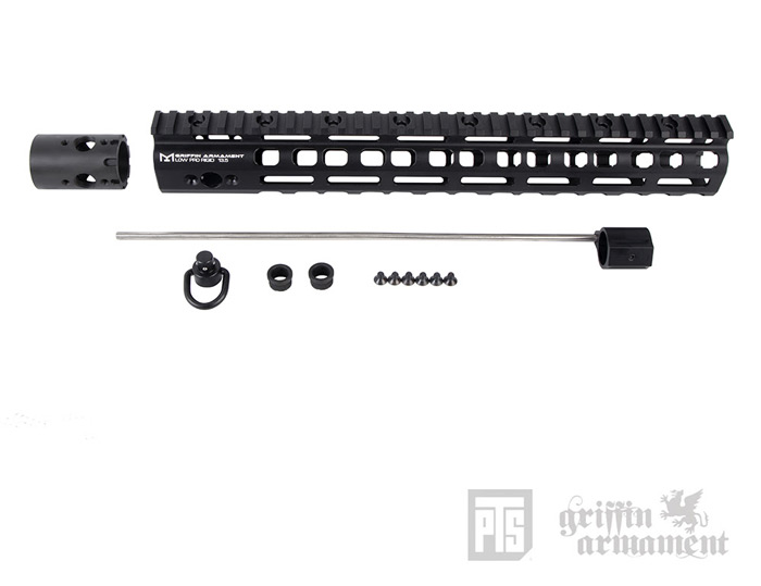 PTS Griffin Armament Low-Pro RIGID 13.5" Rail 02