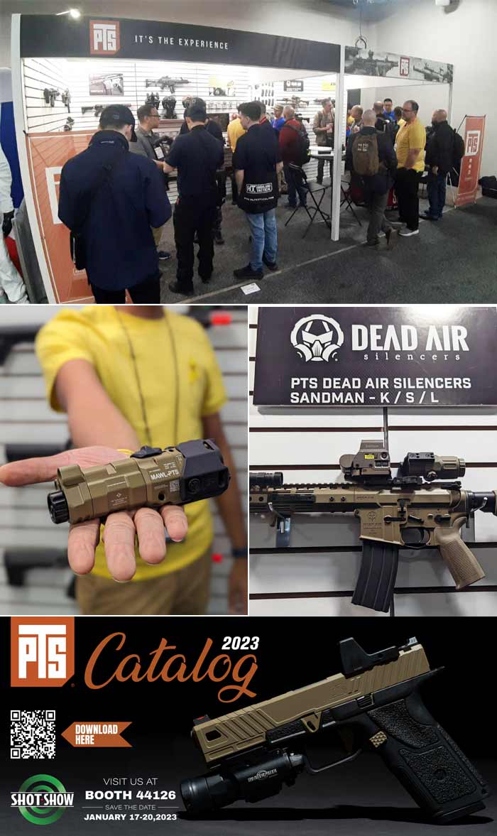 SHOT Show 2023 Day 2 PSA StG44 Assault Rifle, PTS MAWL, S&W M&P5.7