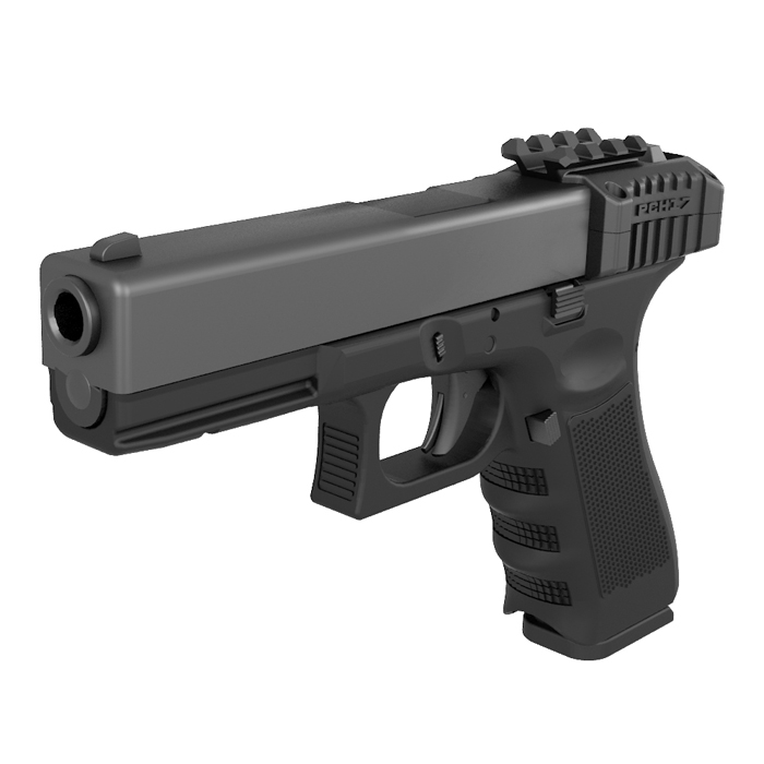 Recover Tactical PCH Slide Picatinny Rail w/ Charging Handle 04