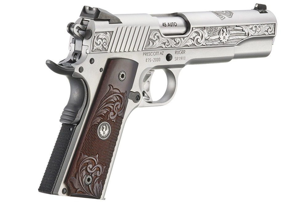 Ruger With Limited-Edition Diamond Anniversary SR1911 Pistol 03